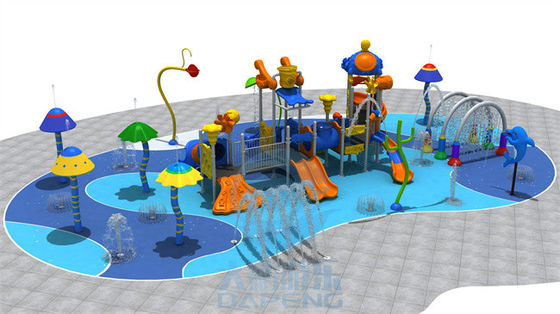 Kaymaz Paspaslar ve Eğlenceli Su Püskürtme Cihazları ile 250 m2 Konut Su Oyun Alanı