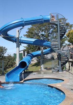 Su Parkı Oyun Alanı Açık Su Havuzu Ekipman Oyun Eğlence Su Kaydırma Tubu Çocuklar İçin