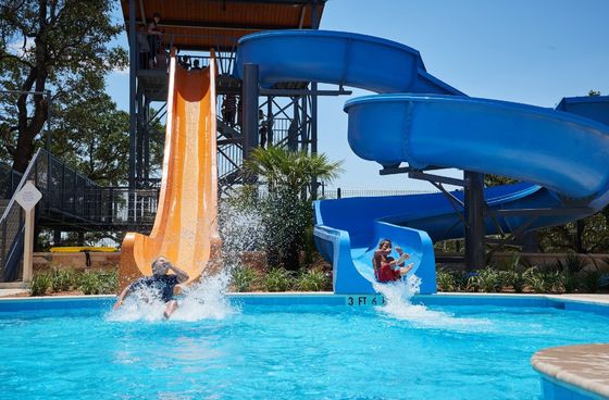 OEM Su Eğlence Parkı Çocuk Yüzme Ekipmanı Cam Lifi