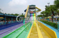Multi Lane Variable speed Race Water Slide , Water Park Equipment for Kids