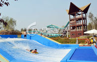 Blue Skateboarding Surf n Slide Water Park for Fiberglass Aqua Park Equipment