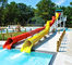 Double Twist Otel Su Kaydırağı Aqua Park Spiral Yüzme Havuzu Kaydırağı 5.0m Yükseklik