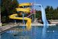 Tema Parkı Atlamalar Su Oyunları Açık Hava Oyunları Çocuklar için Fiberglass Yüzme Havuzu Slaytları Seti