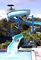 Park Eğlence Su Eğlence Spor Ekipmanı Spiral Tüplü Açık Havuz Oyun Alanı Kaydırma