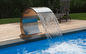 Yüzme havuzu Paslanmaz çelik SPA Masaj ekipmanları Şelale püskürtme çeşmesi