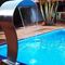 Metal yüzme havuzu aksesuarları SPA Paslanmaz çelik çeşme başı Kaskad Dış Su Şelalesi