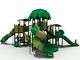 OEM Dış Oyun Alanı Spiral Kaydırma Setli Büyük Plastik Ağaç Oyun Evi