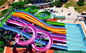 OEM Eğlence Su Parkı Çocuk Oyun Alanı Gezintiler Fiberglass Havuz Kaydırıcılar