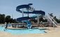 OEM Çocuklar Su Parkı Oyun Havuzu Eğlence Yolculukları Fiberglass Kaydırma