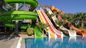 OEM Fiberglass yüzme havuzu kaydırma dış su eğlence parkları oyun setleri sürüş