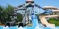 Açık hava eğlence parkı cam lif havuzu Su kaydırma oyun ekipmanları