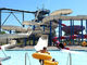 Konut havuzu cam lif su kaydırma açık hava çocuklar oyun alanı ekipmanları