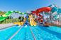 Attraksiyon Çocuk Su Parkı Yüzme Havuzu için 5m genişliğinde kaydırma