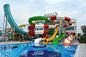 ODM Eğlence Su Parkı Yüzme Havuzu Çocuk Sürüşleri Fiberglass Slide