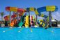 ODM Açık Hava Su Parkı Oyun Alanı Eğlence Oyunları Ekipmanı Slayt Seti