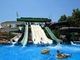 ODM Dışarıdaki Çocuklar Spray Oyun Alanı Su Oyunları Havuz Spor Ekipmanı Spiral Kaydırmalar
