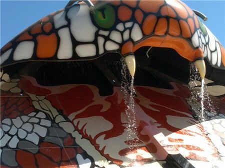 Büyük yılan suyu slayt su parkı ekipmanları, özelleştirilmiş fiberglas su kaydırağı