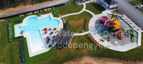 Quebec Kamp Alanı Projesi Örneği: Her Yaştan İnsan İçin Yükseltilmiş Su Eğlencesi