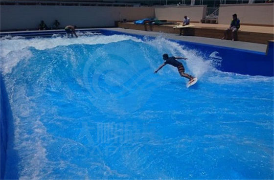 Nihai Derin Sörf Dalga Havuzu Yetişkin Sörf Simülatörü Makinesi Özelleştirilmiş
