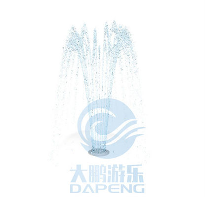 1 &quot;Pirinç Yüzme Havuzu Su Çeşmesi Püskürtme Bölgesi Su Mücevheri 8 PSI Basınç