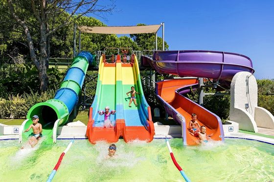 İyi bir fiyat. Su Akış Hızı Yüzme havuzu ekipmanları ve aksesuarları cam lifli sıcak batırılmış galvanizli çelik su parkı kaydırma çevrimiçi