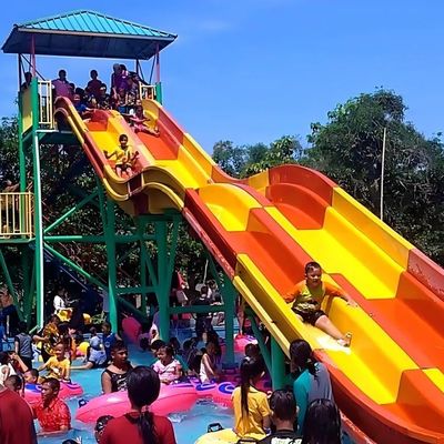 İyi bir fiyat. Su teması parkı Açık hava oyun alanı Su Attraksiyonu Fiberglass kaydırma çevrimiçi