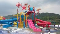 Commercial Water Park Equipment Kids Water Playground For 50 Riders , Anti UV and Safety