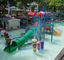 Renkli Oyun Alanı Su Kaydırağı Çocuk Fiberglas Havuz Kaydırağı RoHS Onaylandı