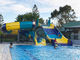 Fiberglas Yüzme Havuzu Su Kaydırağı West Beach Parks Resort Aqua Slide Setleri