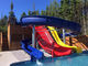 Otel Yüzme Havuzu Su Kaydırağı Fiberglas Aqua Park Ekipmanları 4.5m Yükseklik