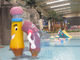 Çocuklar İçin Aqua Park Sprey Kalem Şekli Çeşmeler Sıçrama Bölgesi