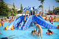 Ahtapot Mini Havuz Kaydırağı Açık Kapalı Çocuk Oyun Havuzu Fiberglas Çatılı
