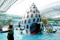 Ticari Mini Havuz Kaydırağı Fiberglas Su Parkı Havuz Kaydırağı Otel İçin Anti Statik