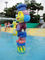 Karikatür Aşçı Tarzı Su Parkı Sıçrama Pedi Çocuklar İçin Püskürtme Havuzu