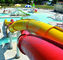 Double Twist Otel Su Kaydırağı Aqua Park Spiral Yüzme Havuzu Kaydırağı 5.0m Yükseklik