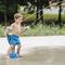 Dışarıda Eğlence Parkı Ekipmanı Su Oyunları Cam Lifi Su Kaydırma Set Özel