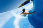 Su Sporları Eğlence Yetişkinler Park Ekipmanı Çocuklar İçin Açık Açık Özel Havuz Kaydırma