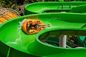 4 Atlı Fiberglass Su Parkı Kaydırma Açık Hava Eğlence Su Parkı Oyunlar Atlamalar