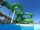 OEM Fiberglass Water Park Slide 2 kişilik Aqua Attract Park Oyunları Atlamalar
