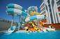 Çocuklar Aqua Oyun Alanı Eğlence Parkı için Su Kaydırma 18.5Kw