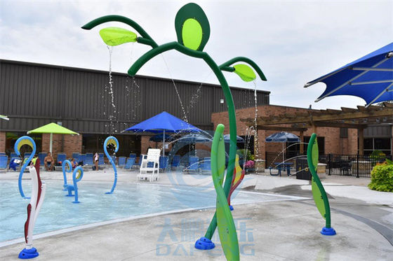 Aqua Bahçesi Sıçrama Yapısı Paslanmaz Çelik Su Fıskiyesi Deniz Kaplumbağası Spreyi