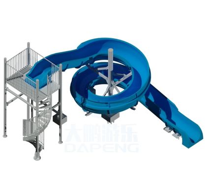 Eğlence Çocuklar Park Oyuncaklar Cam Fiber Bahçe Havuz Su Kaydırma