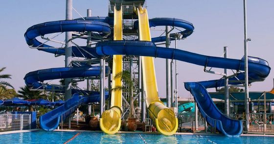 İyi bir fiyat. OEM Yetişkinler Ticari Su Eğlence Parkı için Fiberglass Büyük Su Kaydırmaları çevrimiçi