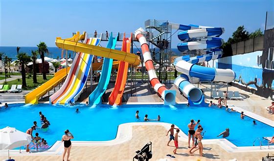 İyi bir fiyat. ODM Yetişkinler Eğlence Su Parkı Ürünleri Fiberglass Slide for Sale çevrimiçi