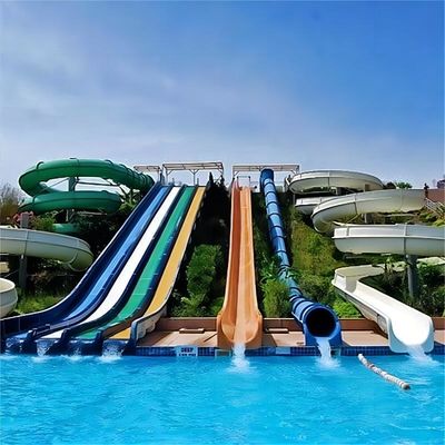 İyi bir fiyat. Çocuklar Su Parkı Eğlence Yolculukları Çocuklar İçin Fiberglass Su Kaydırmaları çevrimiçi