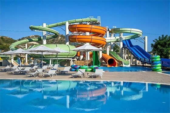 İyi bir fiyat. Su Ekipmanı Park Karnaval Yürüyüşü Yüzme Havuzu Aksesuarları Çocuklar İçin Fiberglass Kaydırma çevrimiçi