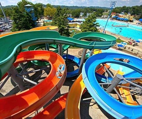 İyi bir fiyat. Çocuklar Su Parkı Tasarımı Turları Çapraz Oyunlar İçin Tube Fiberglass Kaydırma çevrimiçi