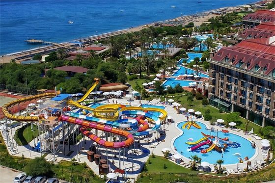 Çin Ticari Açık Havuz Turları Tedarik Fiberglass Slide