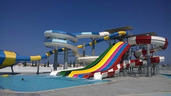 Açık Su Dünya Parkı Yüzme Havuzu Ekipmanı Kaydırıcılar