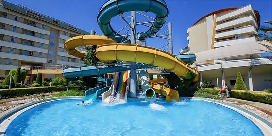 Açık Su Parkı Ekipman Havuz Tüp Fiberglass Su Kaydırmaları